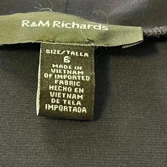 R & M Richards 2 piece Navy Women’s size 6 2 piece dress - Picture 9 of 12